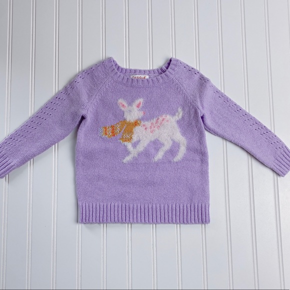 Cat & Jack Soft Lavender Sweater - Picture 2 of 3